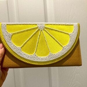 Lemon Slice Jewelry Travel Bag